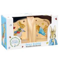 Beatrix Potter Peter Rabbit Wooden Nursery Bookends image