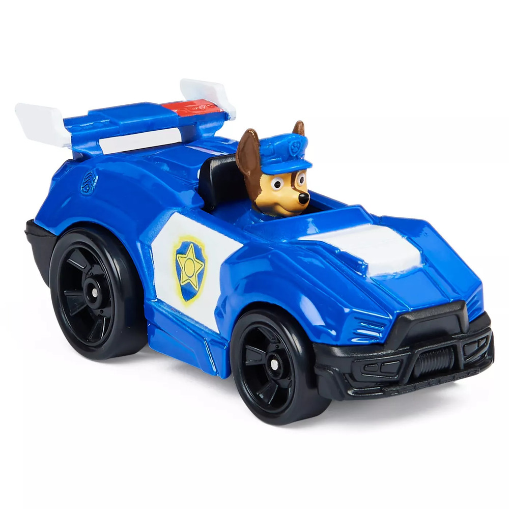 paw patrol chase in his car
