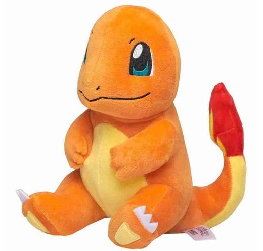Pokemon Charmander Sitting Plush Toy 20cm | True Blue Toys Australia