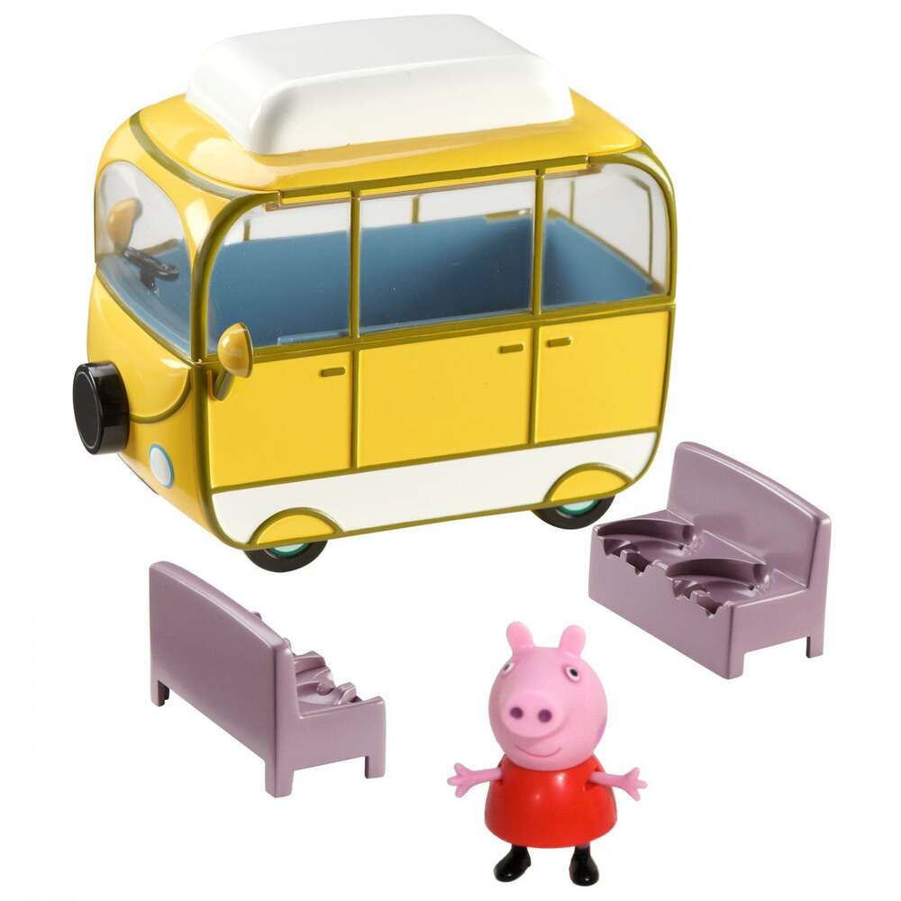 Peppa Pig's Campervan Vehicle & Figurine Set True Blue Toys Australia
