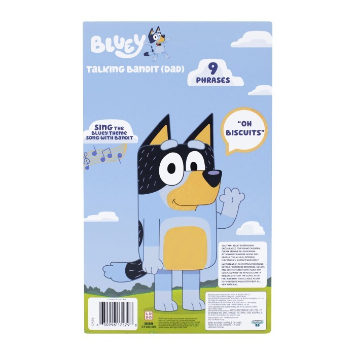 Bluey Talking Bluey Plush 33cm vrogue.co