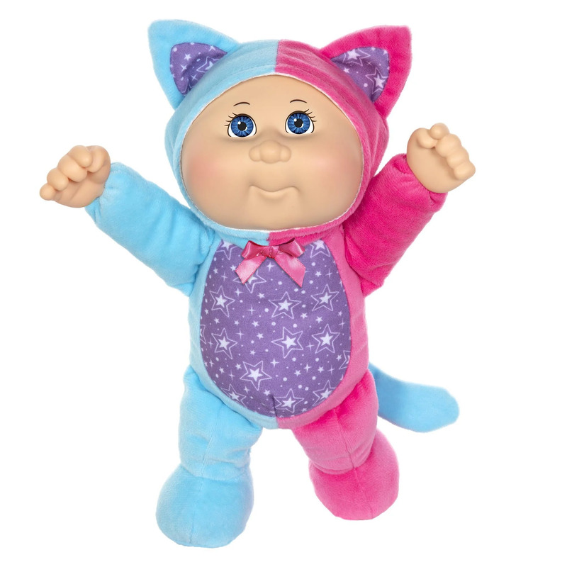 Cabbage Patch Kids Cuties Cosmo Kitty 22cm Plush Toy 211 True Blue