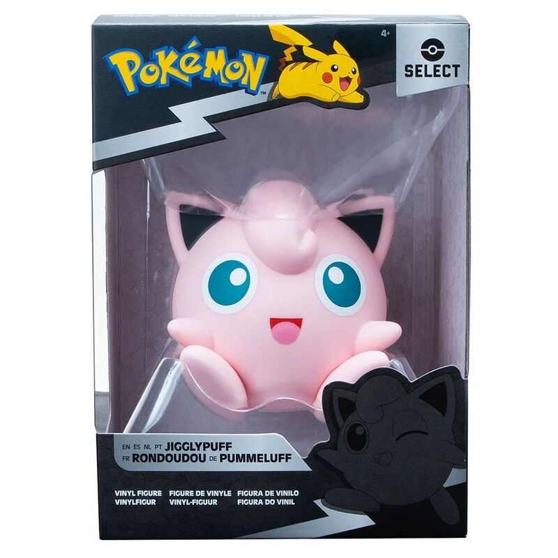 Pokemon Jigglypuff Vinyl Figure 10cm Pink True Blue Toys Australia