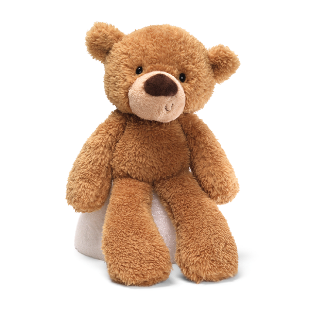 GUND Fuzzy Bear Plush Toy Small 38cm Beige True Blue Toys Australia