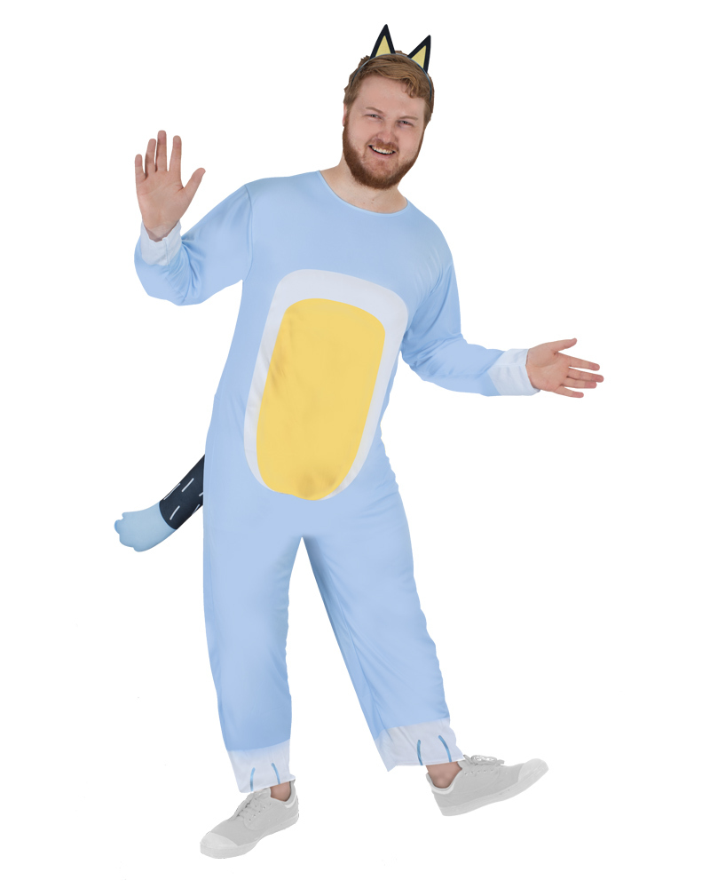 Bluey Bandit(Dad) Deluxe Adult Costume | True Blue Toys Australia