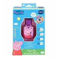 Vtech Peppa Pig Learning Watch Educational Toy Purple image