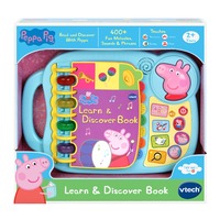 Vtech Peppa Pig Learn & Discover Book Educational Toy image