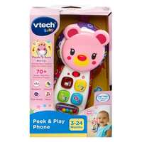 Vtech Baby Peek & Play Phone Educational Toy Pink image