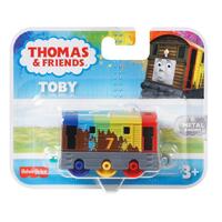 Thomas & Friends Toby Diecast Metal Push Along Engine Small Rainbow image