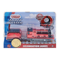 Thomas & Friends Celebration James Limited Edition Metallic Motorized Engine image