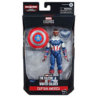 Marvel Legends The Falcon & the Winter Soldier Captain America Sam Wilson Figurine image
