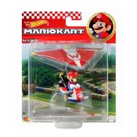 Hot Wheels Mario Kart Mario Standard Kart + Super Glider image
