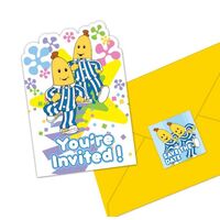 Bananas in Pyjamas Postcard Party Invites 8 Pack image