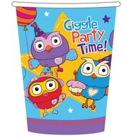 Giggle & Hoot Paper Party Cups 266ml 8 Pack image