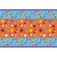 Giggle & Hoot Plastic Party Table Cover 2.4m x 1.3m image