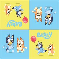 Bluey Lunch Napkin 16 Pack 16cm image