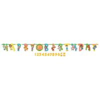 CoComelon Jumbo Add-An-Age Letter Banner Kit image
