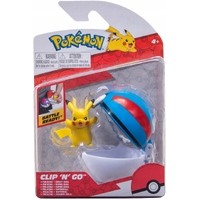 Pokemon Pikachu + Great Ball Clip 'N' Go Figurine Set image