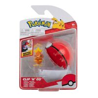 Pokemon Torchic + Poke Ball Clip 'N' Go Figurine Set image