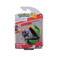 Pokemon Zorua + Dusk Ball Clip 'N' Go Figurine Set image