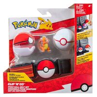 Pokemon Charmander Clip 'N' Go Poke Ball Belt Playset image