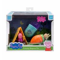 Peppa Pig Camping Sleepover Fun Playtime Set image