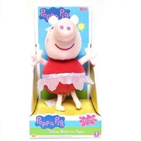 Peppa Pig Talking Ballerina Plush 19cm image