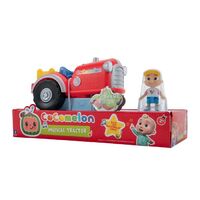 CoComelon Musical Tractor Toy Red image