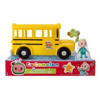 Cocomelon Musical School Bus Toy Yellow image