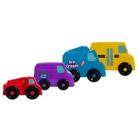 CoComelon Stacking Vehicles 4 Pack image