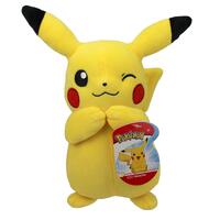Pokemon Pikachu Winking Plush Toy 20cm image