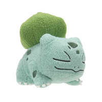 Pokemon Bulbasaur Sleeping Plush Toy 12cm image