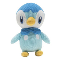 Pokemon Select Piplup Corduroy Plush Toy 20cm image