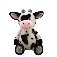 Worlds Softest Plush Classic Cow Toy Small 20cm image
