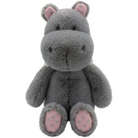 Worlds Softest Plush Classic Hippo Toy Medium 30cm image