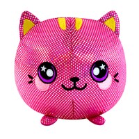 Squeezamals Series 3 Sherri Cat Plush Toy 10cm Pink image