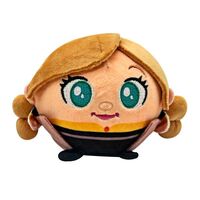 Squeezamals Frozen Anna Clip On Plush Toys 10cm image