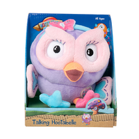 Giggle & Hoot Talking Hootabelle Interactive Plush Toy 16cm image