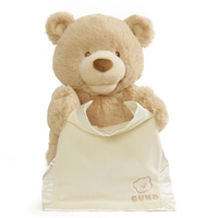 GUND Baby Peek-A-Boo Bear Animated Plush Toy 26cm image