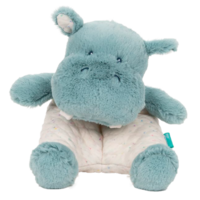 GUND Baby Oh So Snuggly Hippo Small Plush Toy 20cm image