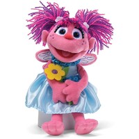 Sesame Street Abby Holding A Flower Plush Toy 28cm image