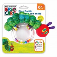 The Very Hungry Caterpillar Ring Rattle Toy image