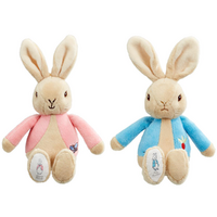 Beatrix Potter My First Peter & Flopsy Bean Plush Rattles 13cm image