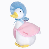 Beatrix Potter Jemima Puddle Duck Silky Beanbag Plush Toy 22cm image
