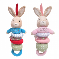 Beatrix Potter Peter Rabbit & Flopsy Jiggler Attachable Toys image