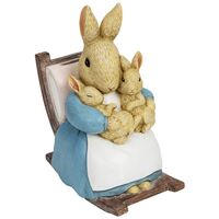 Beatrix Potter Peter Rabbit Mrs Rabbit Money Bank Figure image