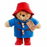 Paddington Bear with Boots & Jacket Plush Toy Medium 22cm image