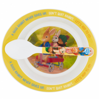 Peter Rabbit Animated Bowl & Spoon Feeding Set image