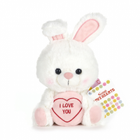 Swizzels Love Hearts I Love You Bunny Plush Toy 18cm image