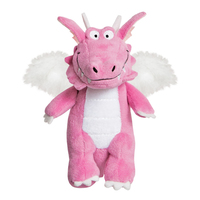 Zog Dragon Plush Toy Pink Small 15cm image
